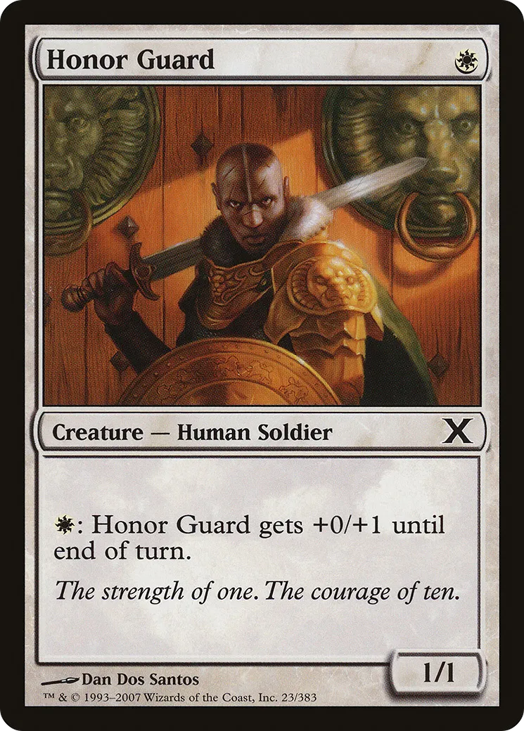 Honor Guard — Tenth Edition — Magic: The Gathering