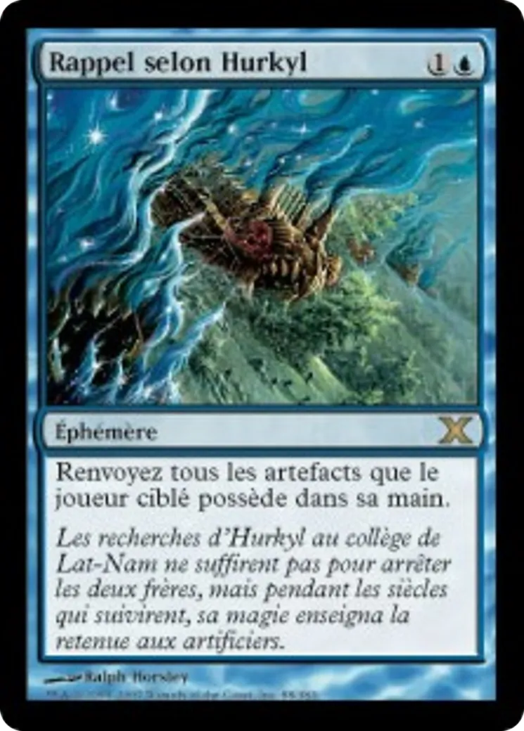 Rappel selon Hurkyl — Tenth Edition — Magic: The Gathering