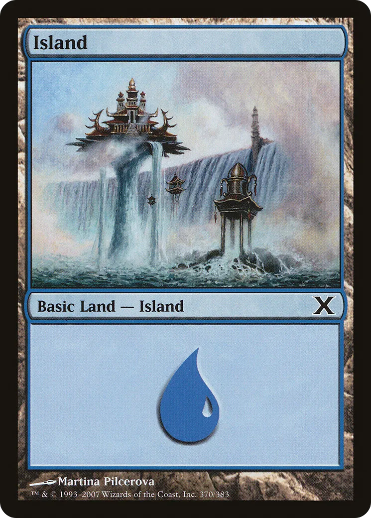 Island — Tenth Edition — Magic: The Gathering