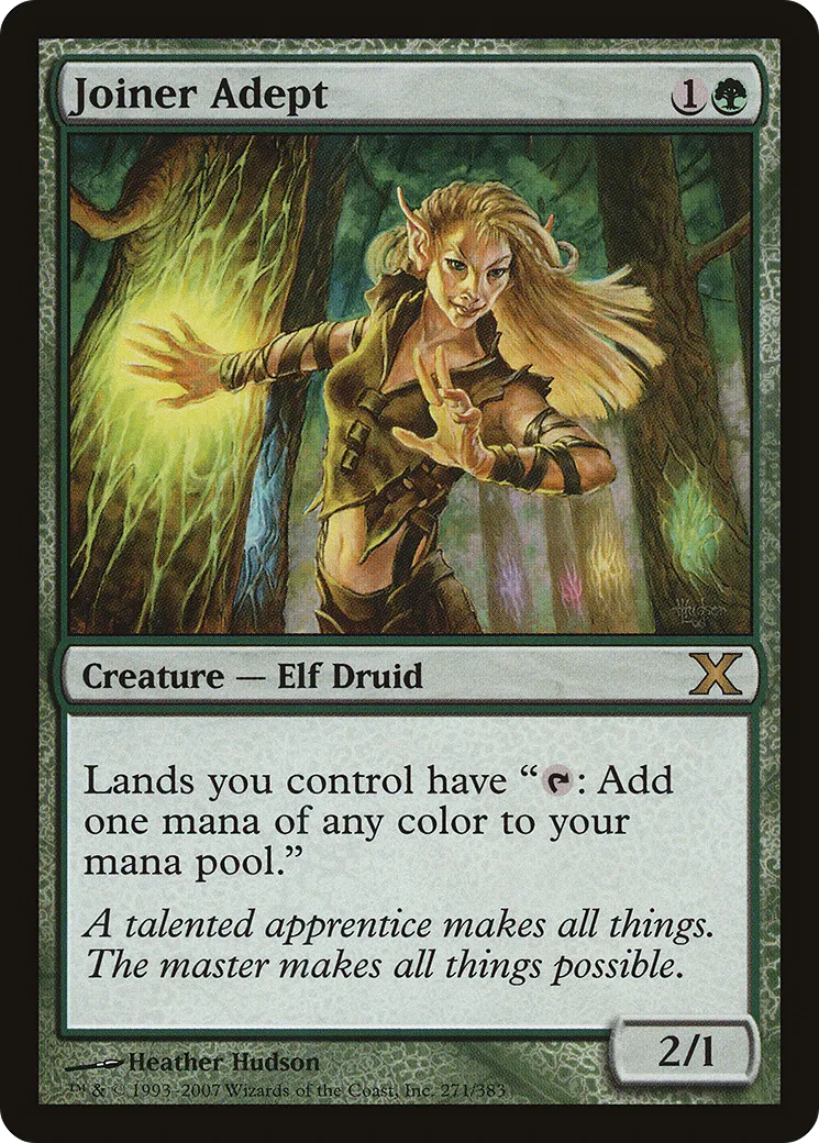 Joiner Adept — Tenth Edition — Magic: The Gathering