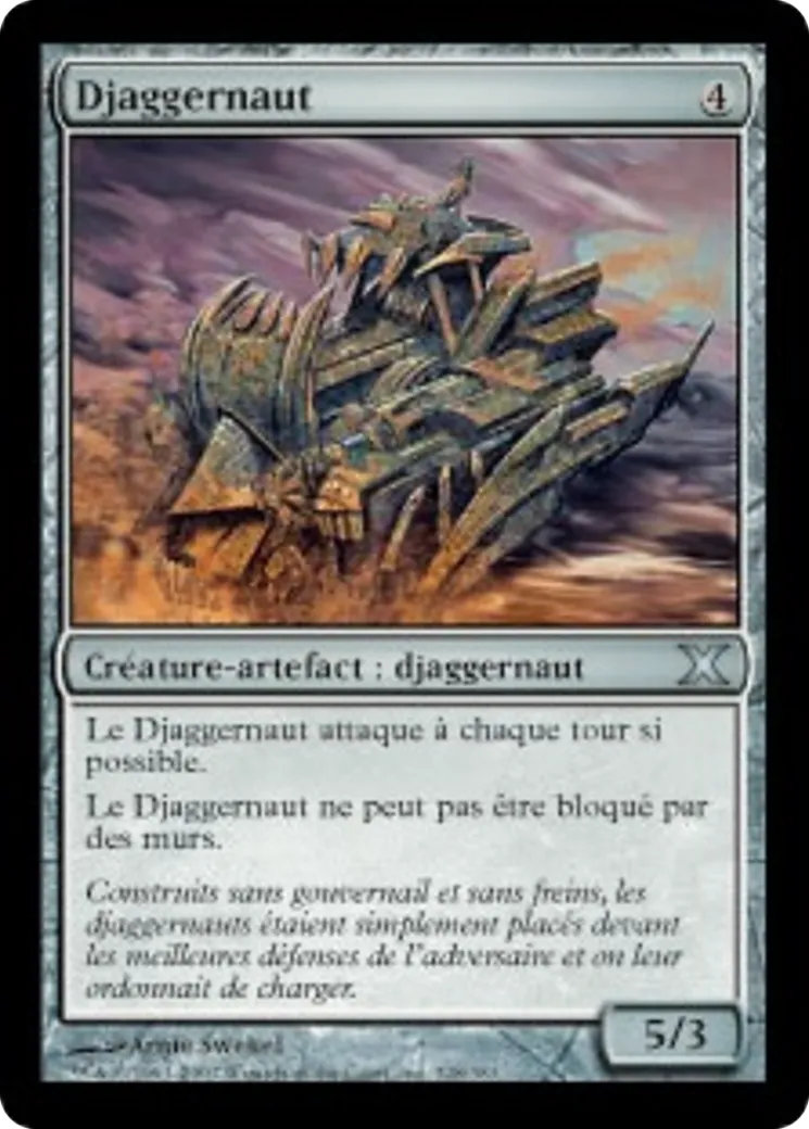 Djaggernaut — Tenth Edition — Magic: The Gathering