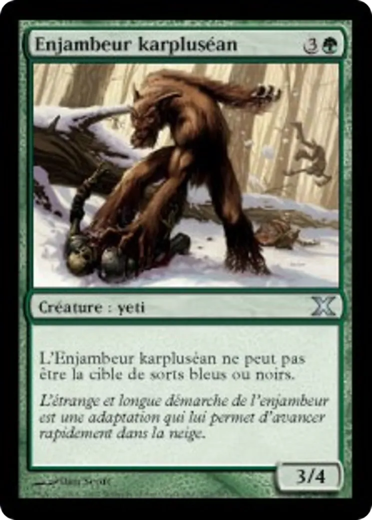 Enjambeur karpluséan — Tenth Edition — Magic: The Gathering