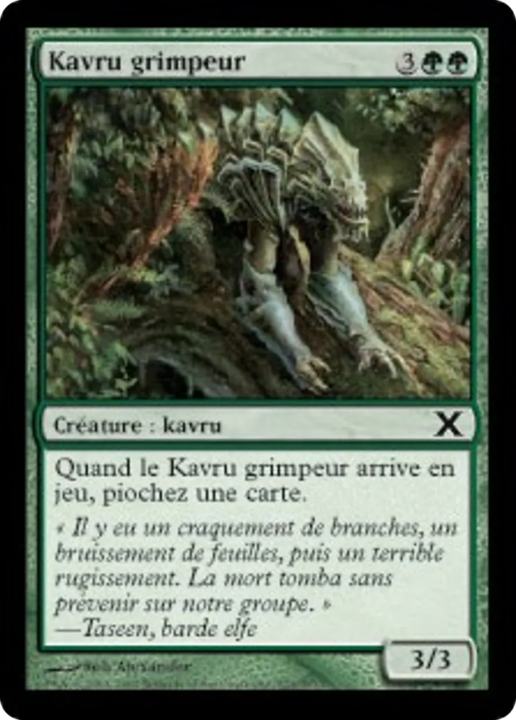 Kavru grimpeur — Tenth Edition — Magic: The Gathering