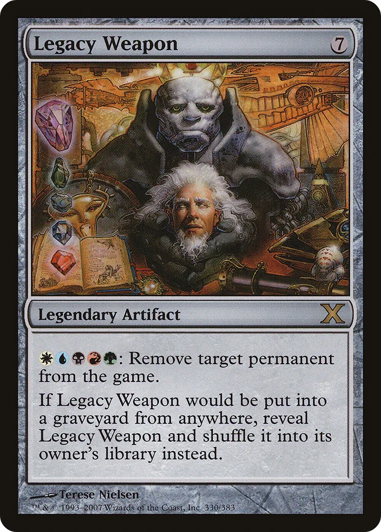 Legacy Weapon — Tenth Edition — Magic: The Gathering