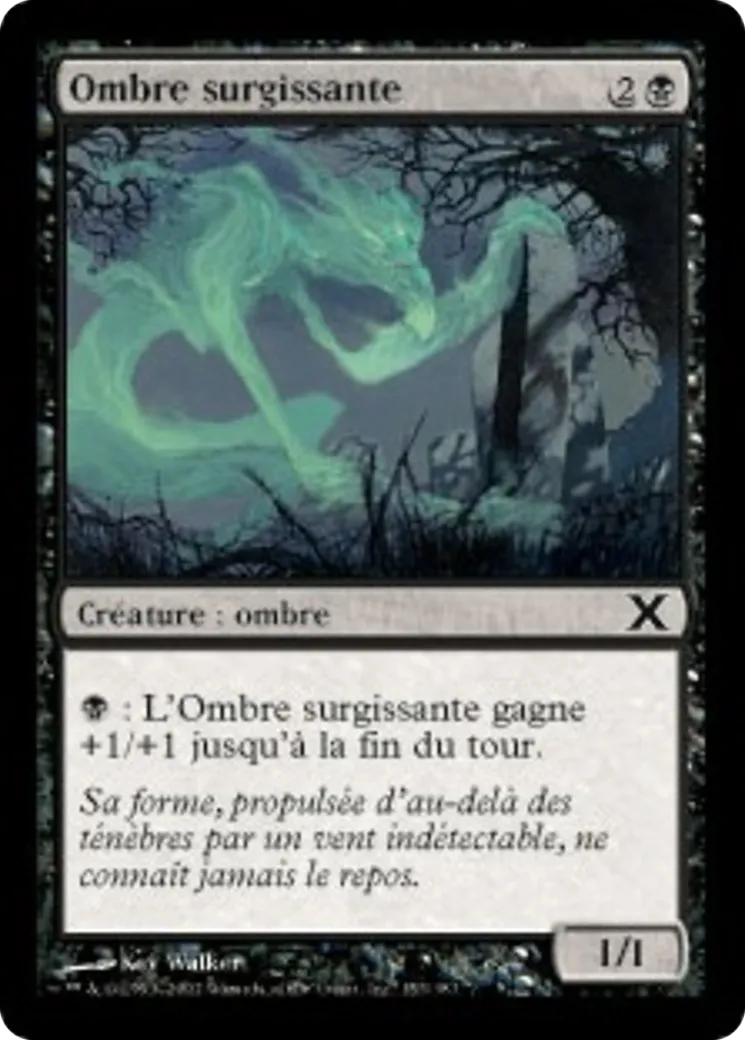 Ombre surgissante — Tenth Edition — Magic: The Gathering