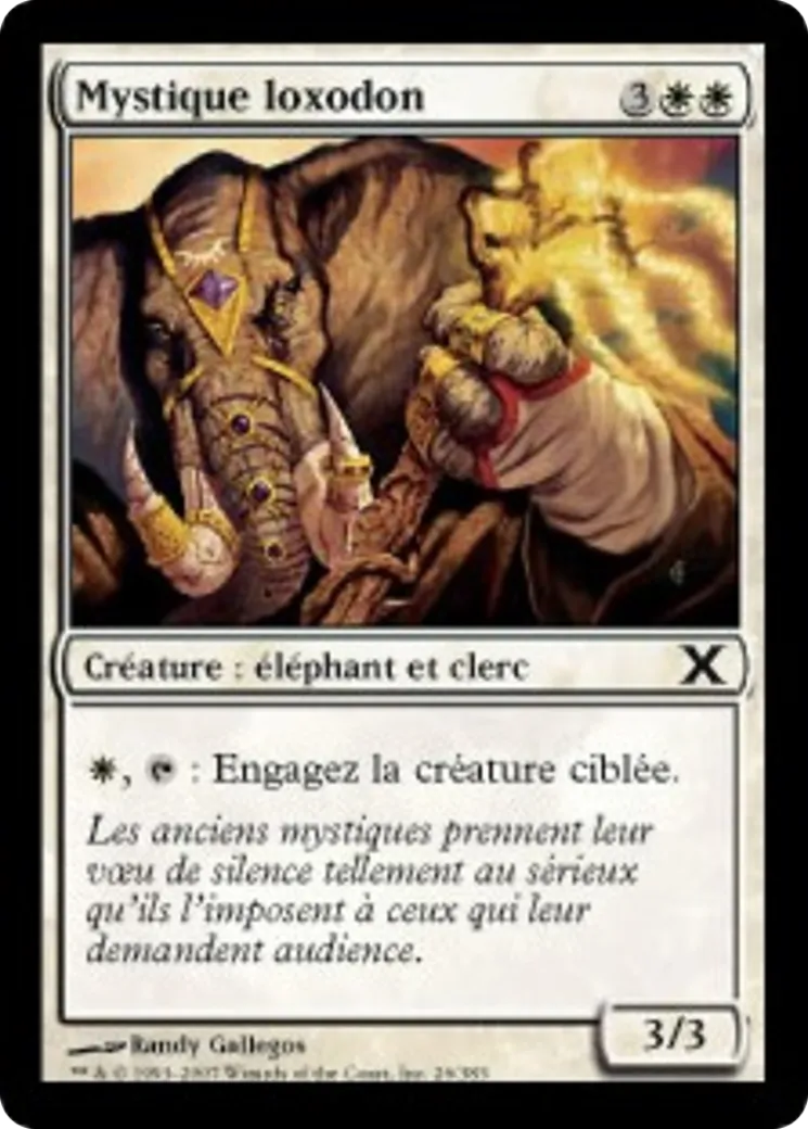 Mystique loxodon — Tenth Edition — Magic: The Gathering