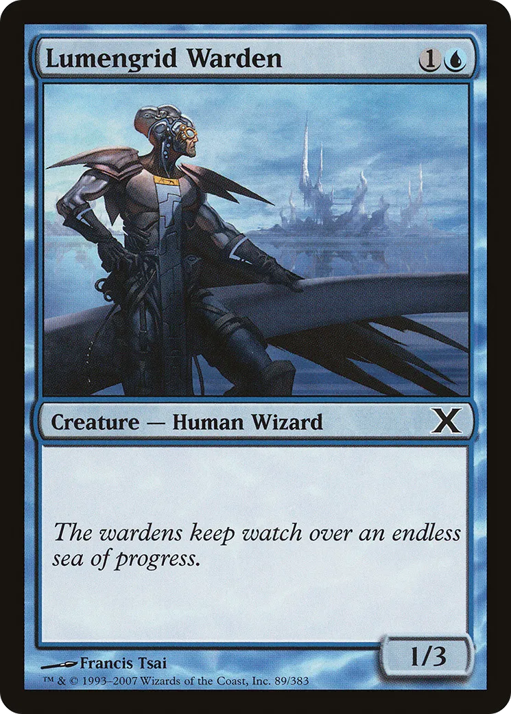 Lumengrid Warden — Tenth Edition — Magic: The Gathering