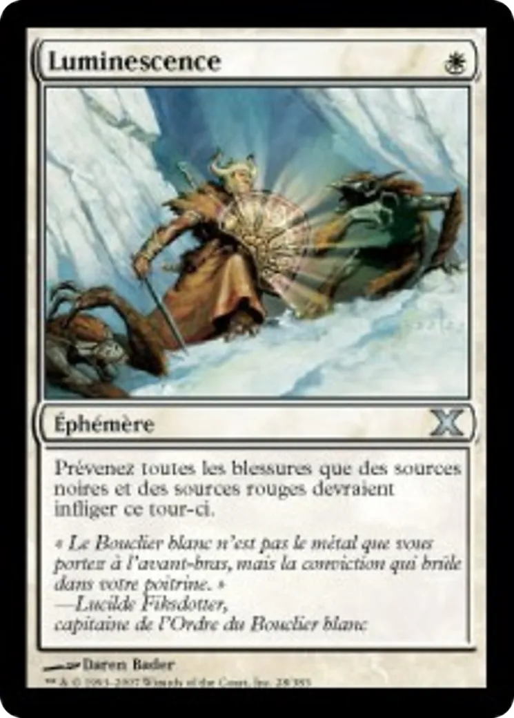 Luminescence — Tenth Edition — Magic: The Gathering