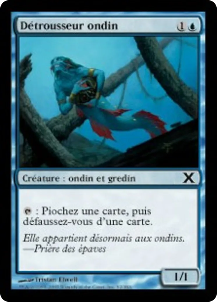 Détrousseur ondin — Tenth Edition — Magic: The Gathering