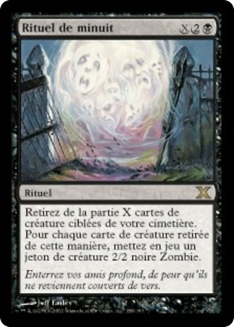 Rituel de minuit — Tenth Edition — Magic: The Gathering