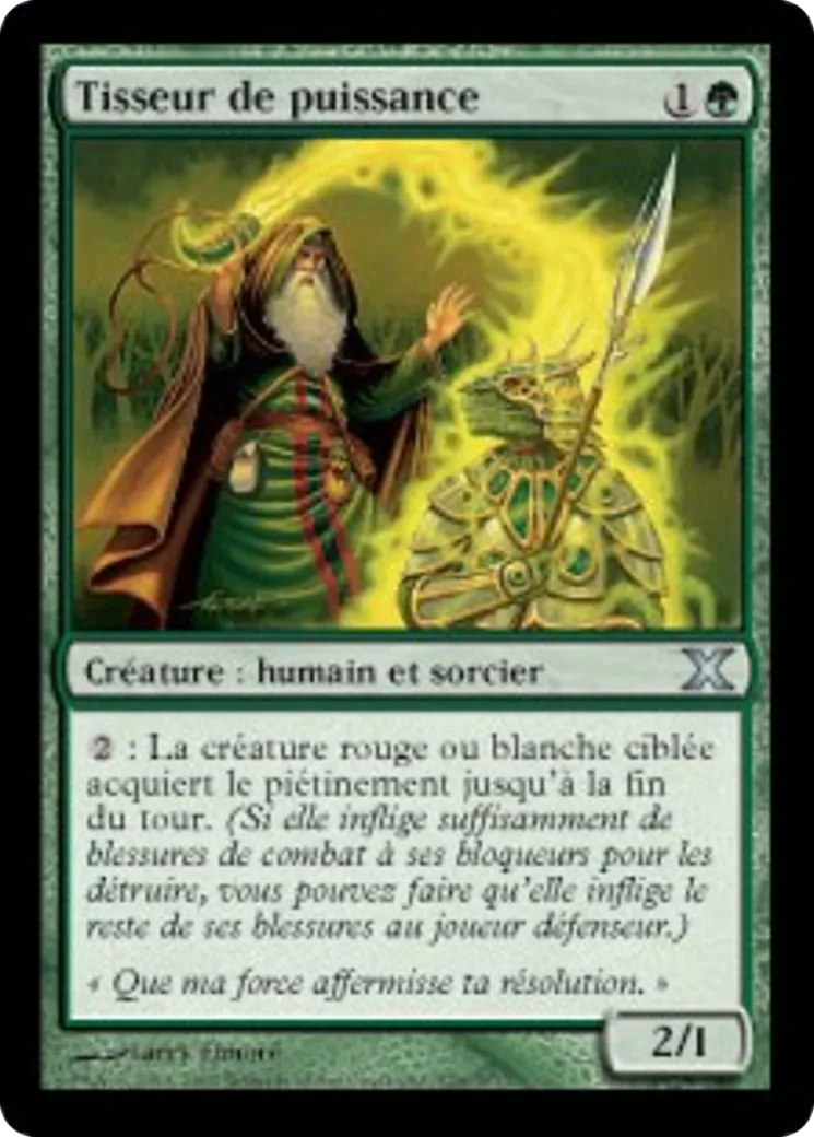Tisseur de puissance — Tenth Edition — Magic: The Gathering