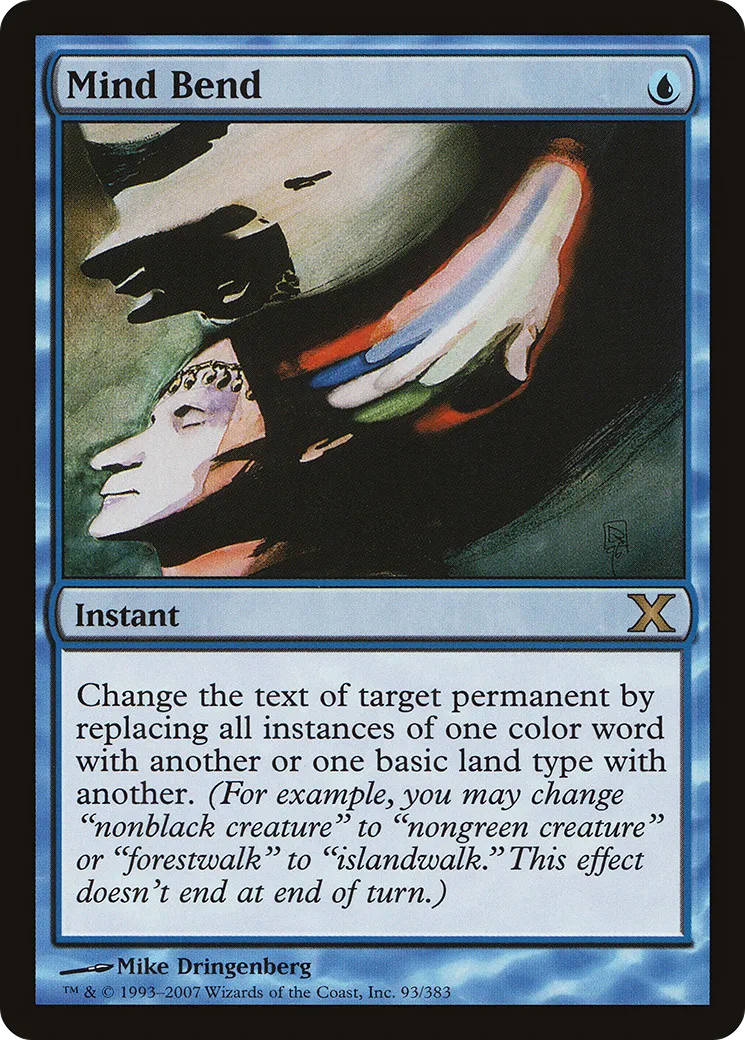 Mind Bend — Tenth Edition — Magic: The Gathering
