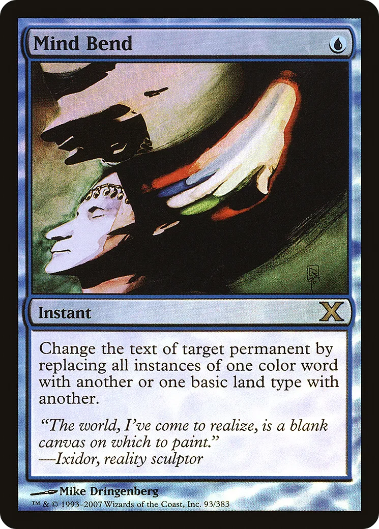 Mind Bend — Tenth Edition — Magic: The Gathering
