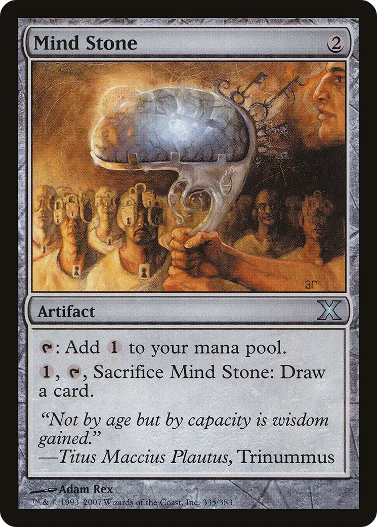 Mind Stone — Tenth Edition — Magic: The Gathering