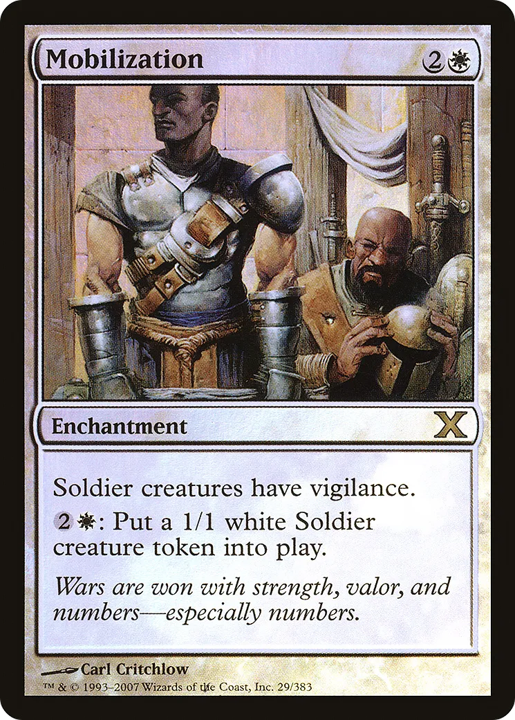 Mobilization — Tenth Edition — Magic: The Gathering