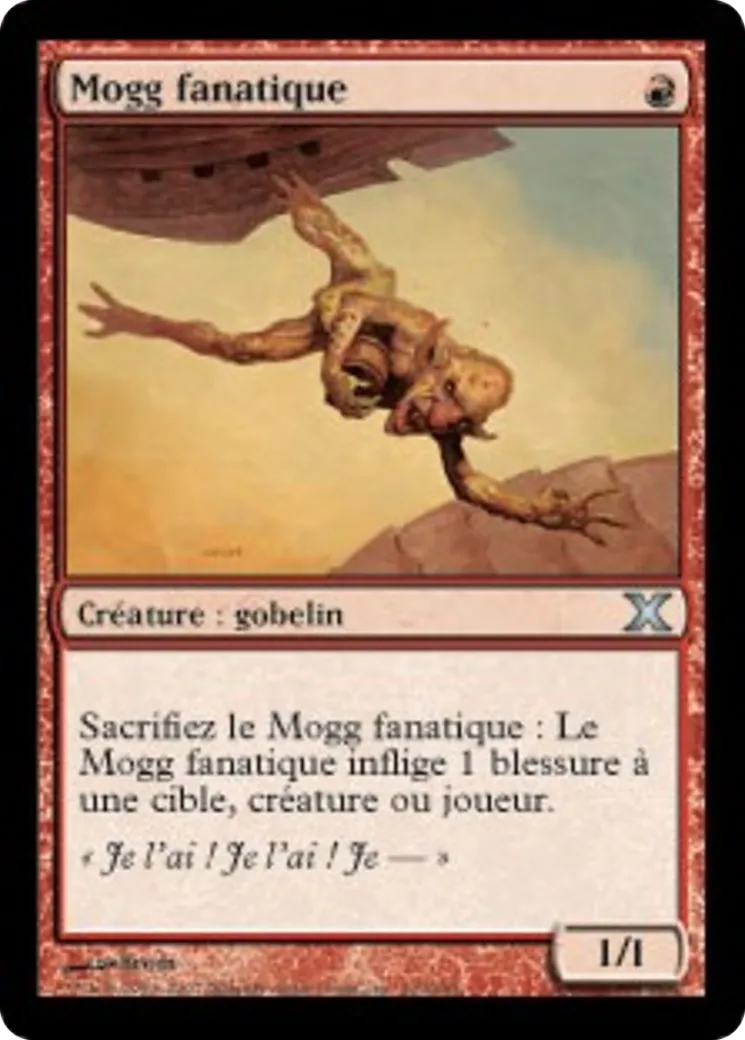 Mogg fanatique — Tenth Edition — Magic: The Gathering