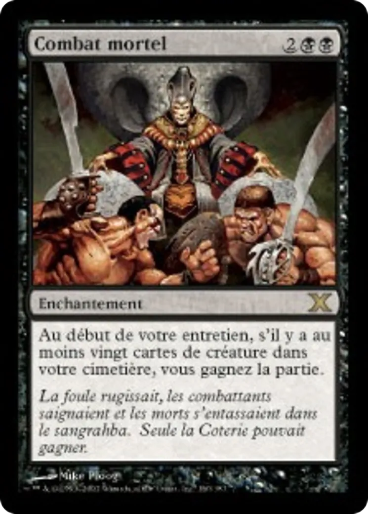 Combat mortel — Tenth Edition — Magic: The Gathering
