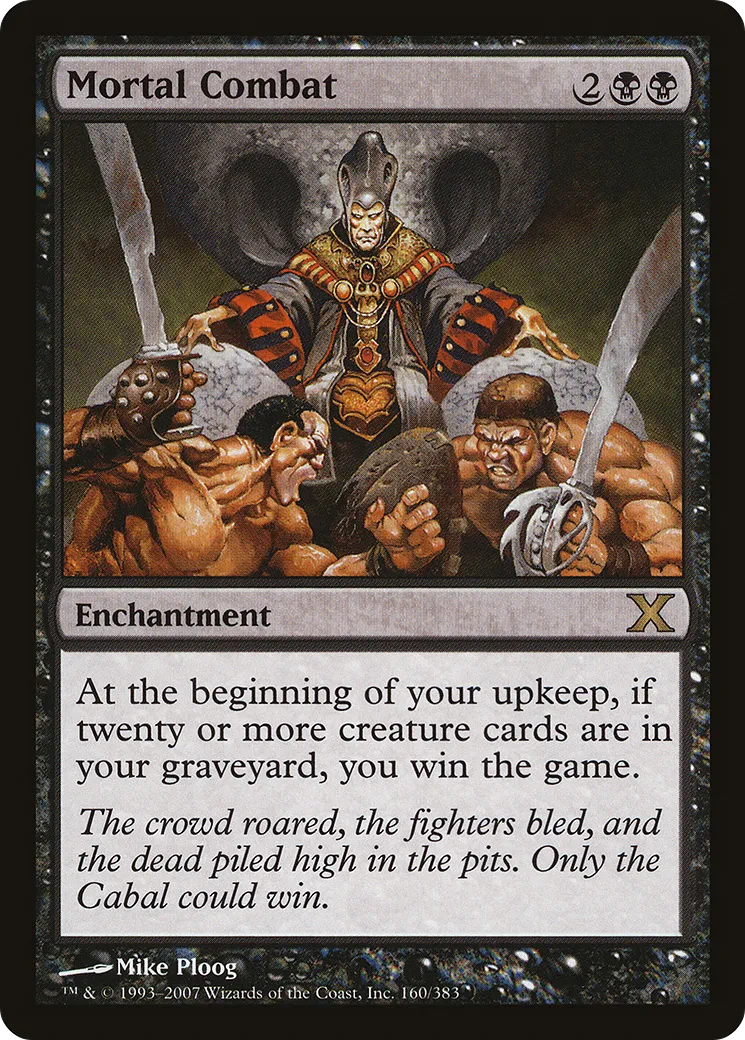 Mortal Combat — Tenth Edition — Magic: The Gathering