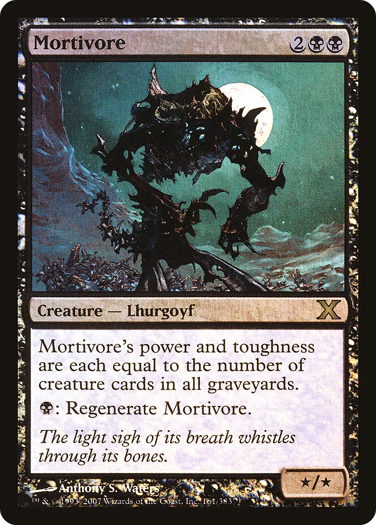 Mortivore — Tenth Edition — Magic: The Gathering