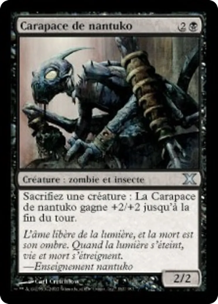 Carapace de nantuko — Tenth Edition — Magic: The Gathering