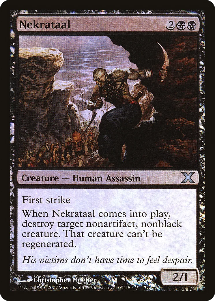 Nekrataal — Tenth Edition — Magic: The Gathering