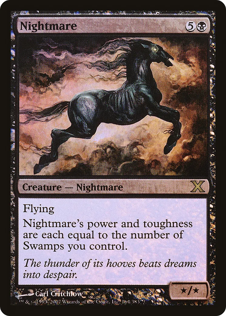Nightmare — Tenth Edition — Magic: The Gathering