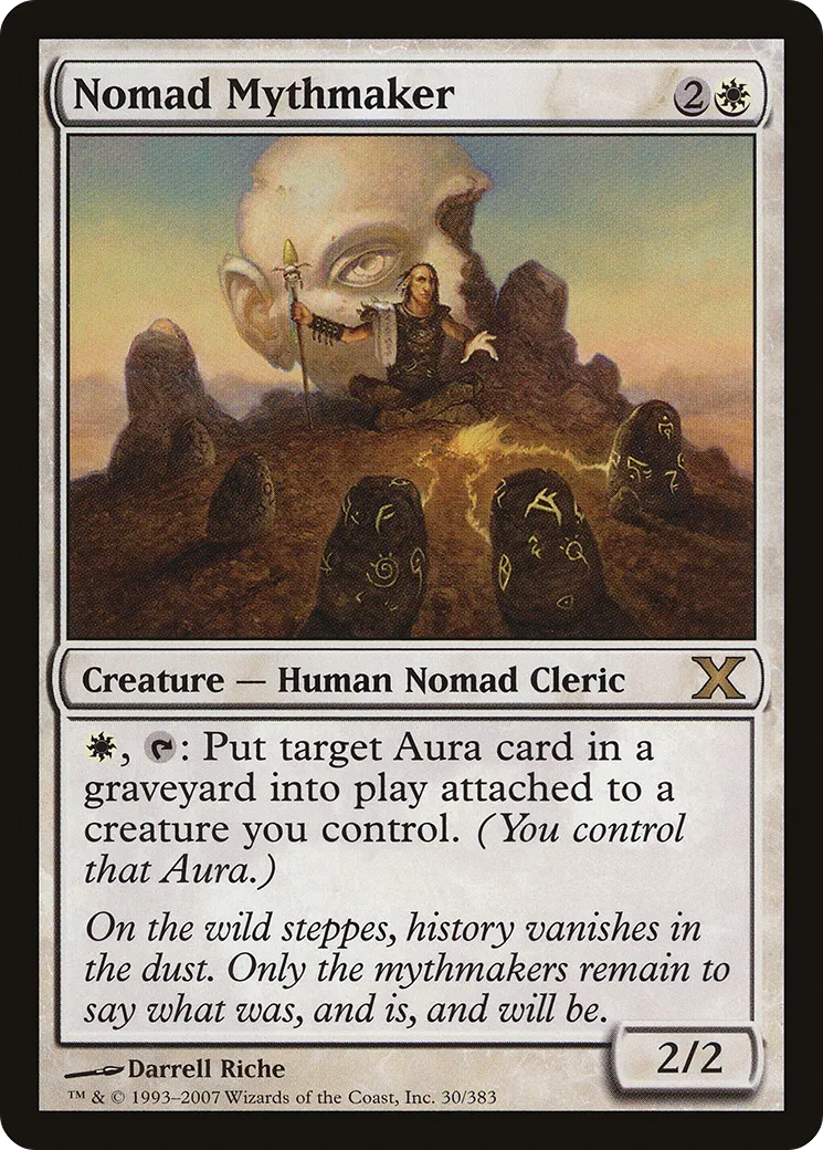 Nomad Mythmaker — Tenth Edition — Magic: The Gathering