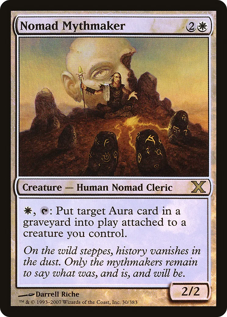 Nomad Mythmaker — Tenth Edition — Magic: The Gathering