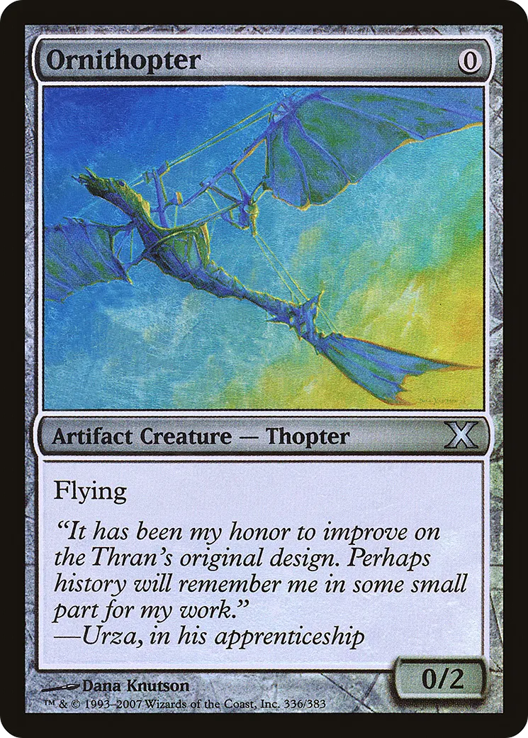 Ornithopter — Tenth Edition — Magic: The Gathering