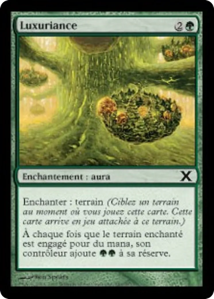 Luxuriance — Tenth Edition — Magic: The Gathering