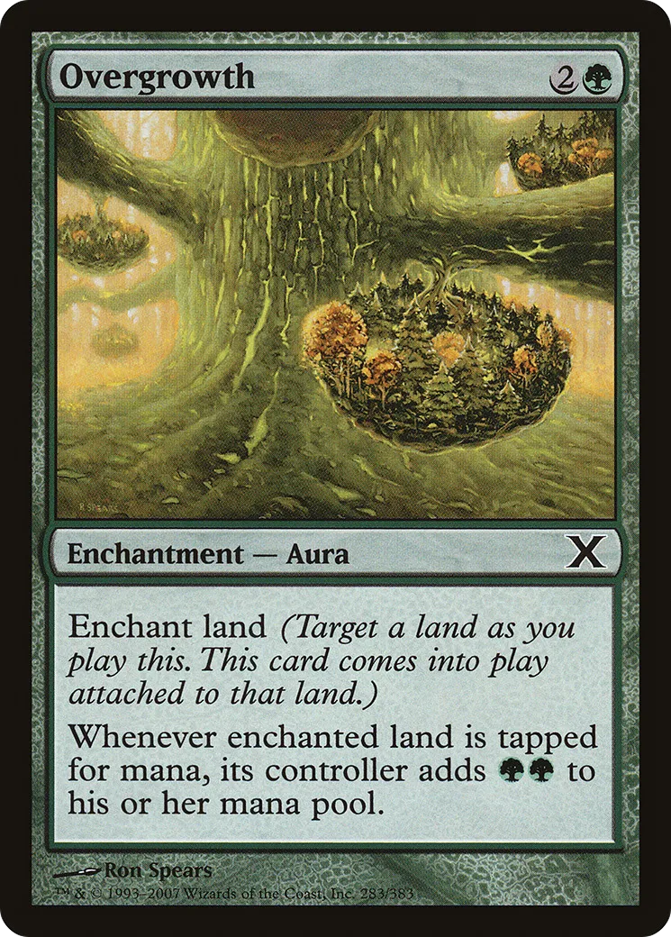 Overgrowth — Tenth Edition — Magic: The Gathering