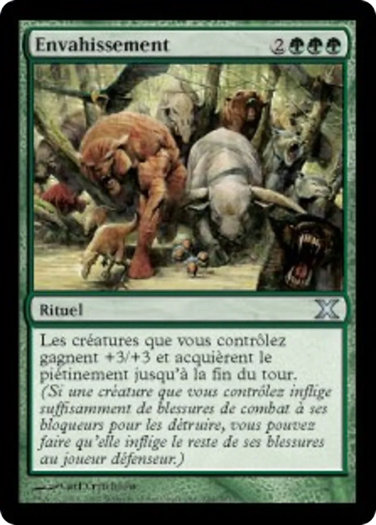 Envahissement — Tenth Edition — Magic: The Gathering