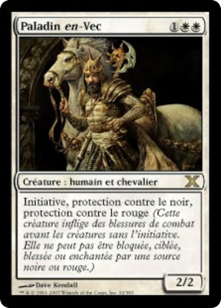 Paladin en-Vec — Tenth Edition — Magic: The Gathering