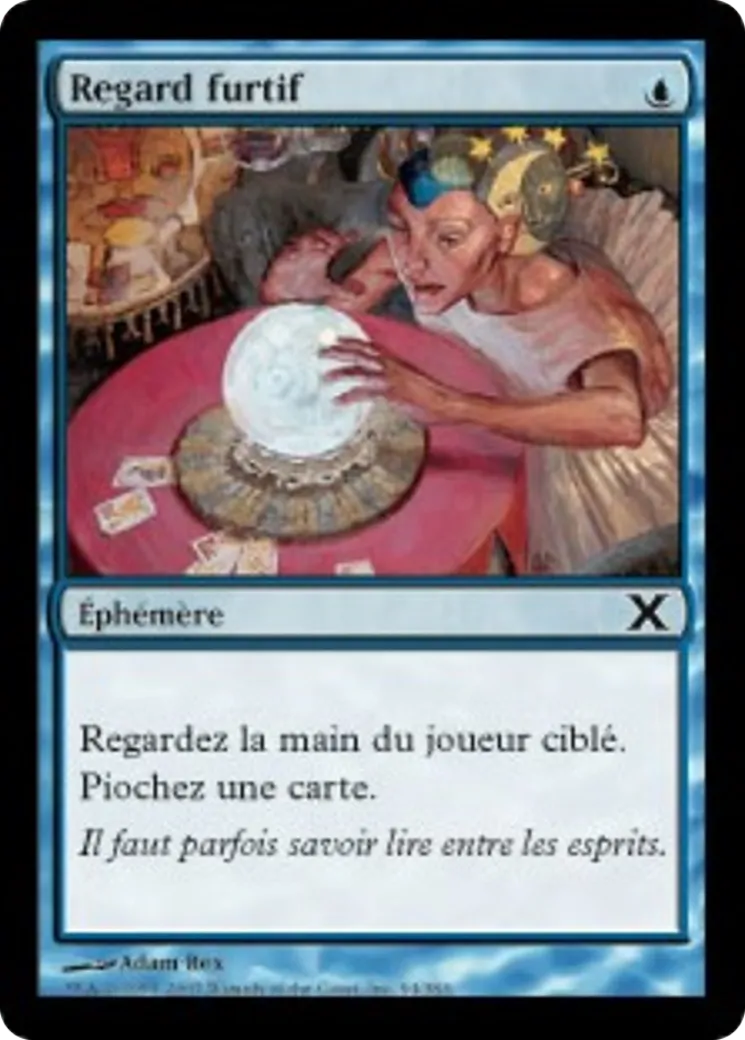 Regard furtif — Tenth Edition — Magic: The Gathering