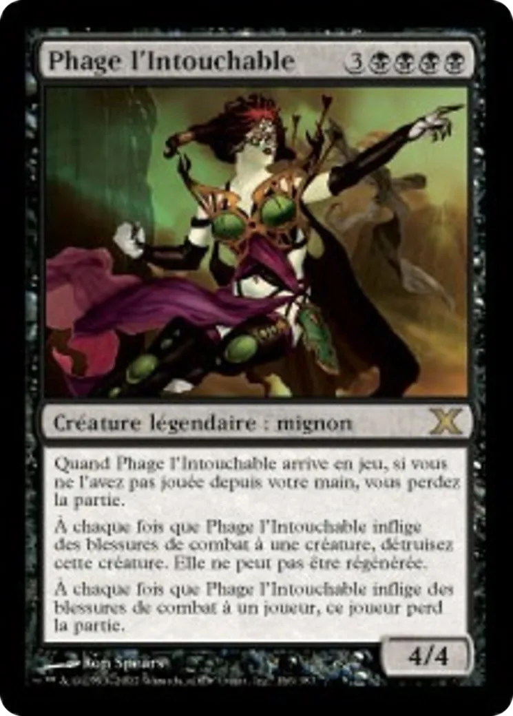 Phage l'Intouchable — Tenth Edition — Magic: The Gathering