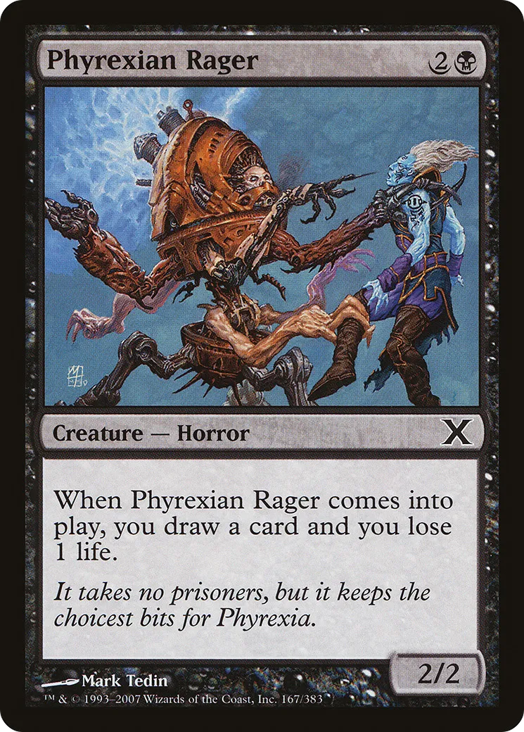 Furie phyrexiane — Tenth Edition — Magic: The Gathering