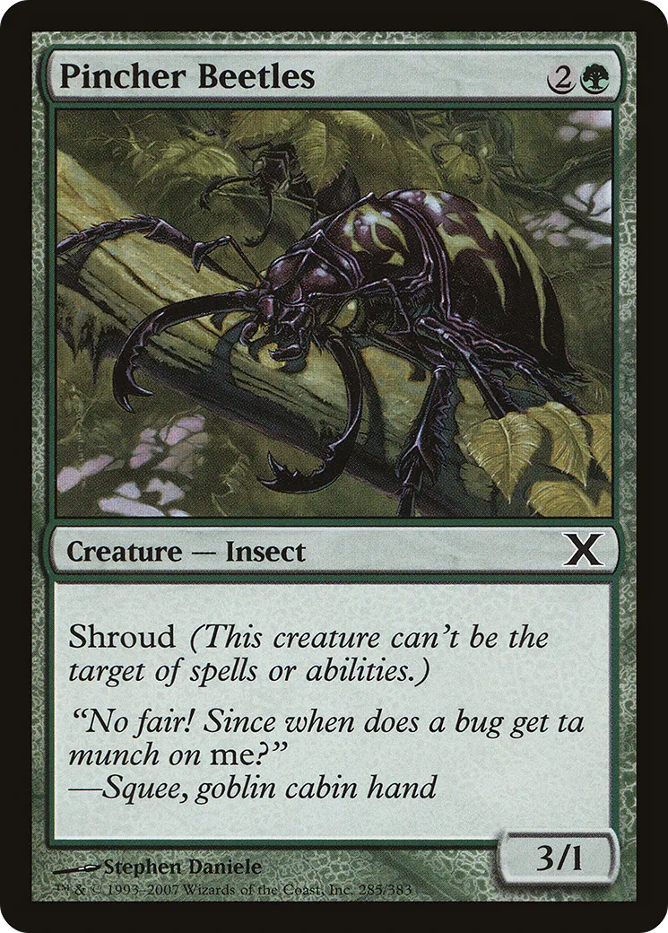 Pincher Beetles — Tenth Edition — Magic: The Gathering