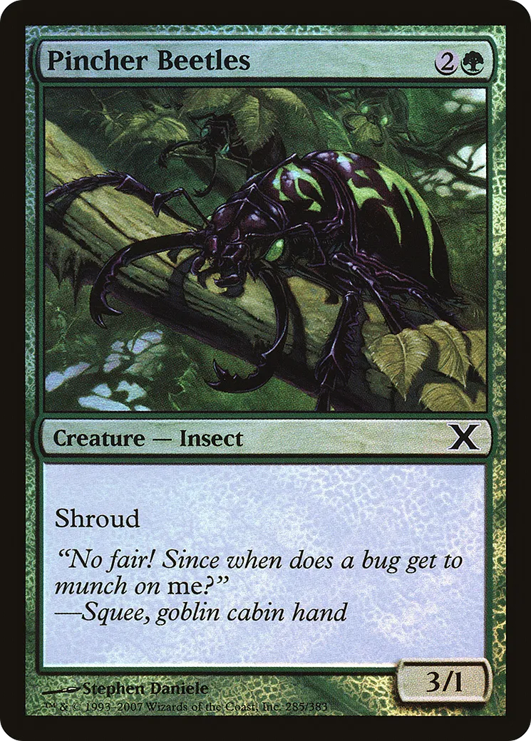 Pincher Beetles — Tenth Edition — Magic: The Gathering