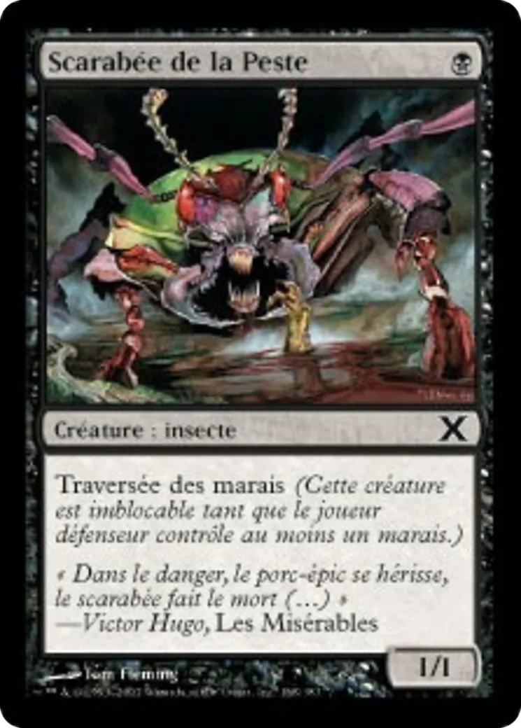 Scarabée de la Peste — Tenth Edition — Magic: The Gathering