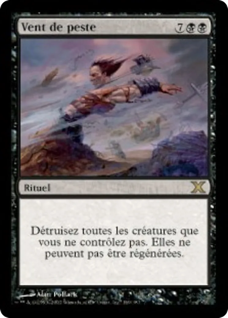 Vent de peste — Tenth Edition — Magic: The Gathering