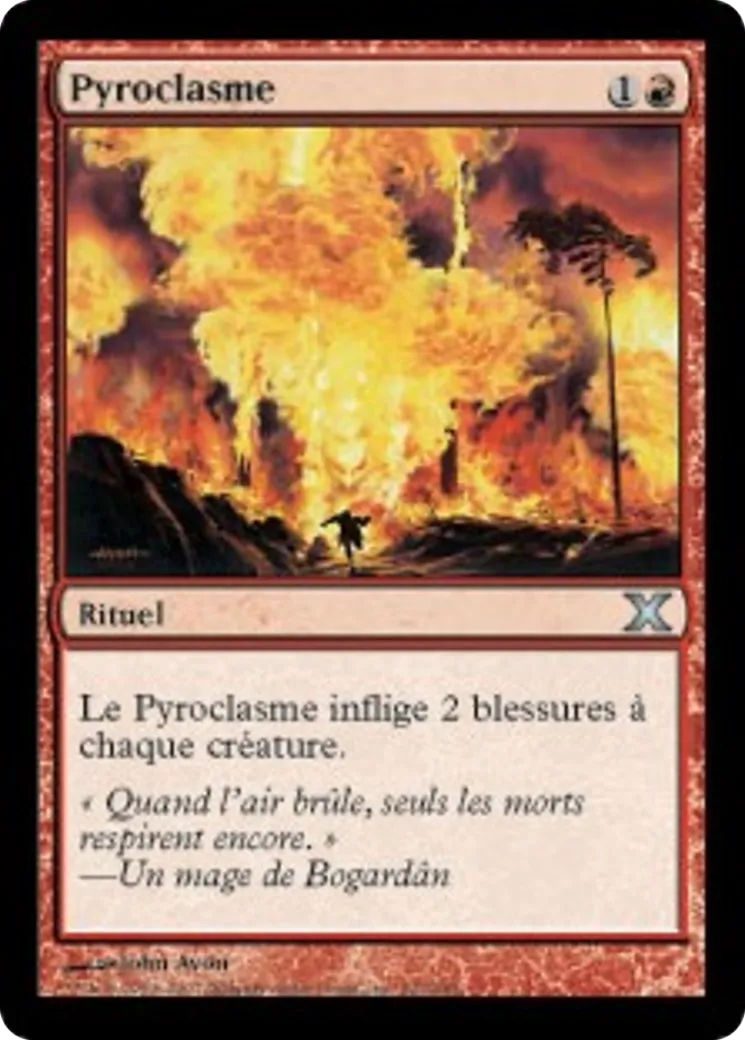 Pyroclasme — Tenth Edition — Magic: The Gathering