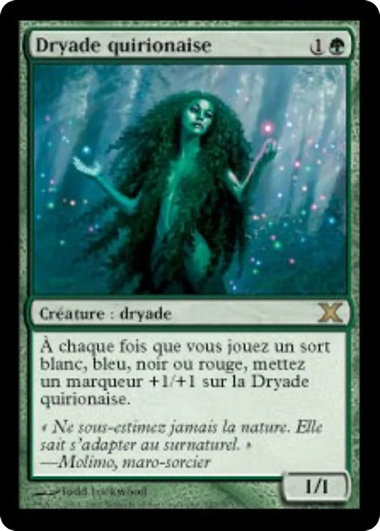 Dryade quirionaise — Tenth Edition — Magic: The Gathering