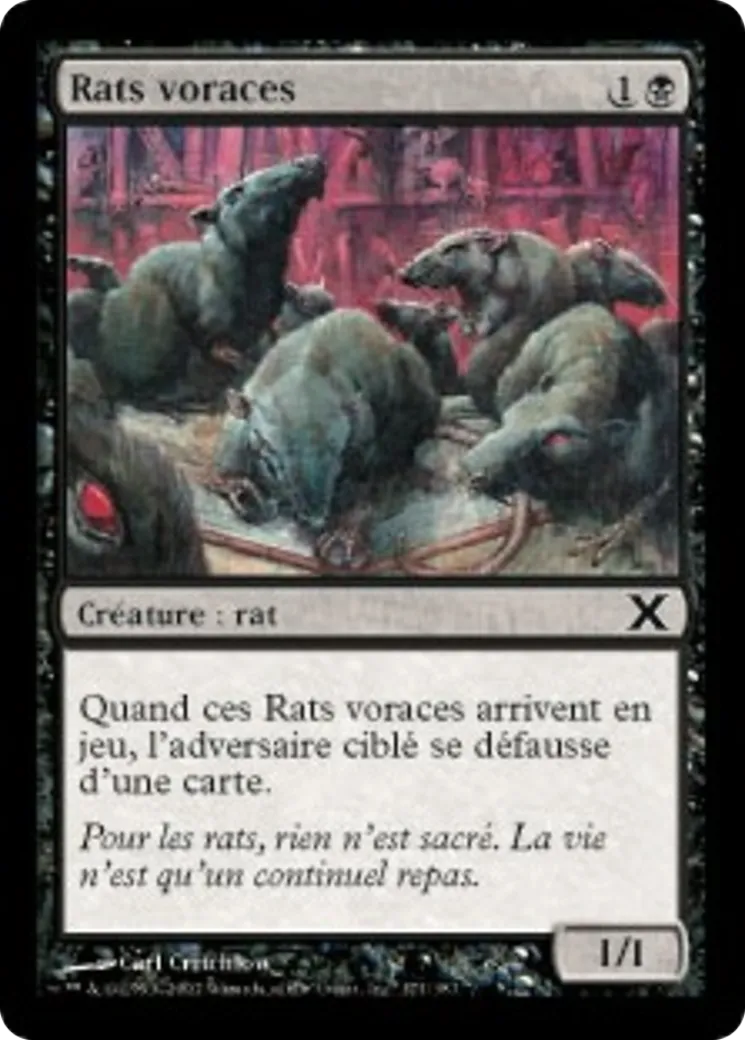 Rats voraces — Tenth Edition — Magic: The Gathering