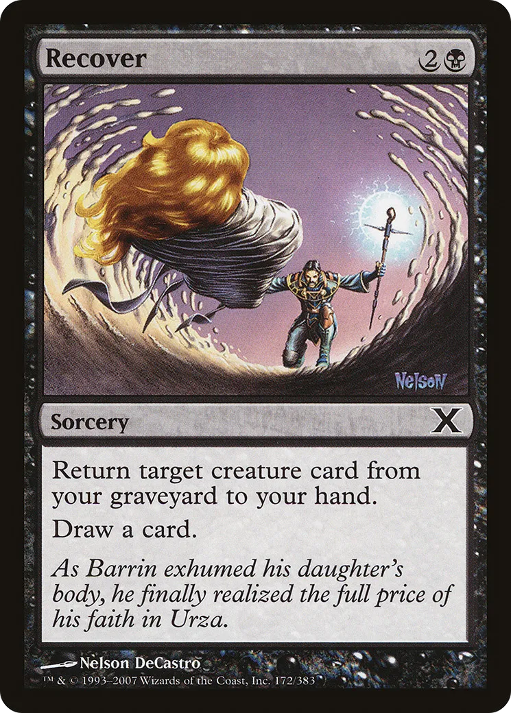 Recover — Tenth Edition — Magic: The Gathering