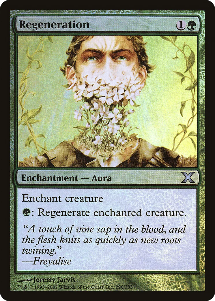 Regeneration — Tenth Edition — Magic: The Gathering