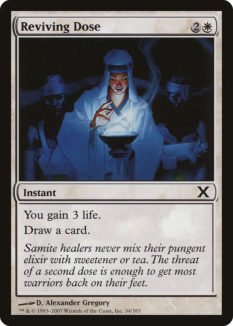 Reviving Dose — Tenth Edition — Magic: The Gathering