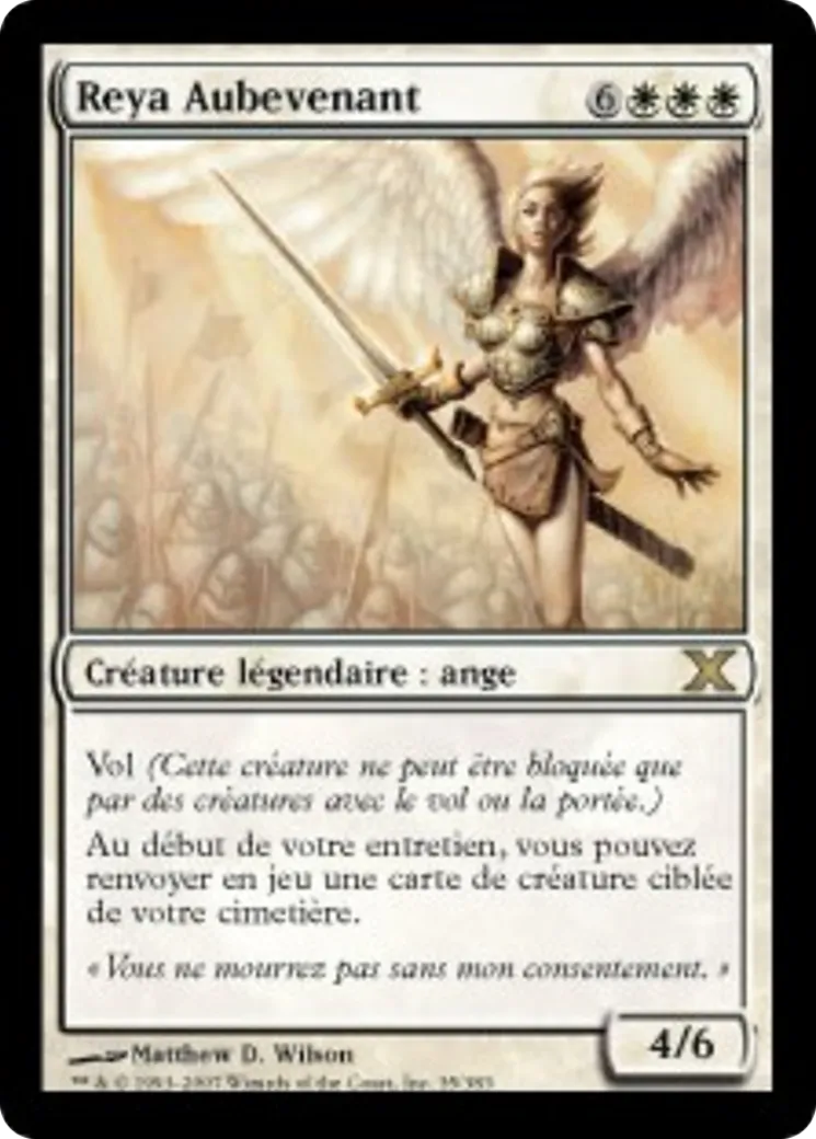 Reya Aubevenant — Tenth Edition — Magic: The Gathering
