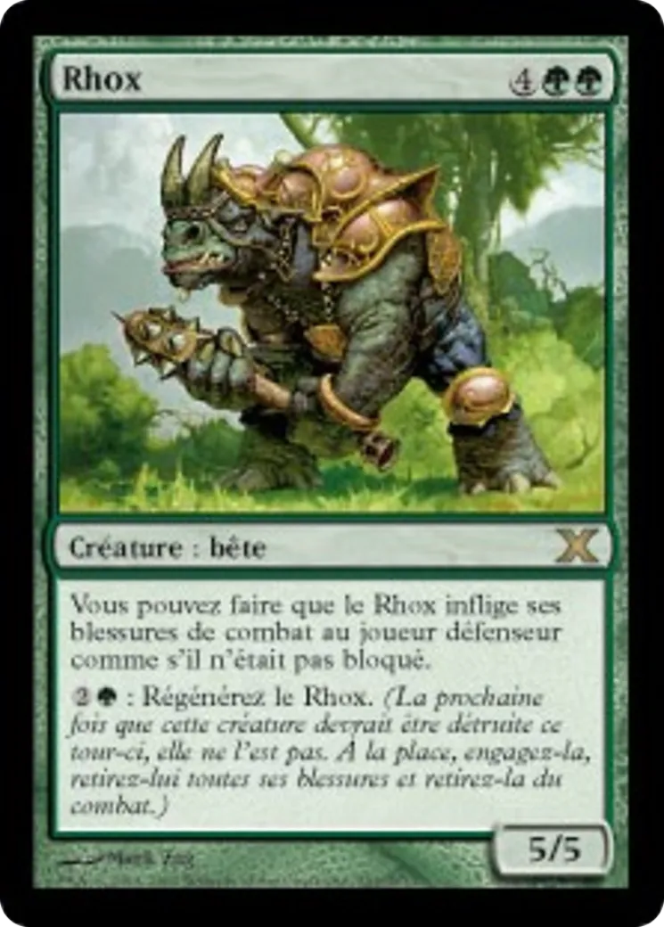 Rhox — Tenth Edition — Magic: The Gathering