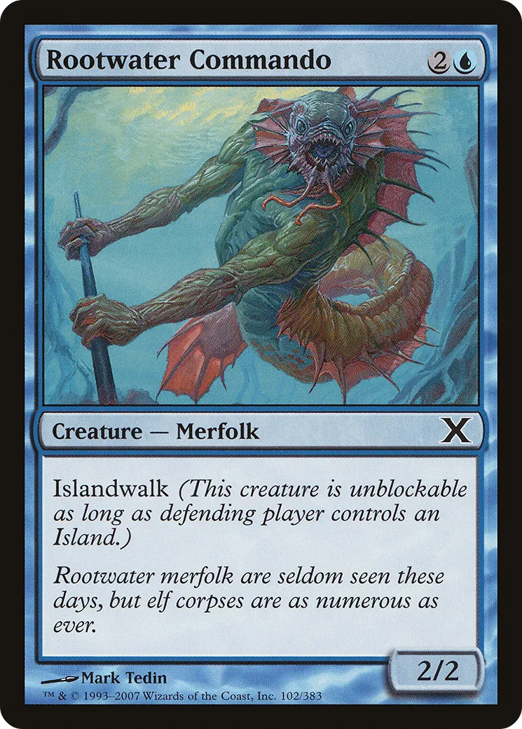 Commando de Souchemer — Tenth Edition — Magic: The Gathering
