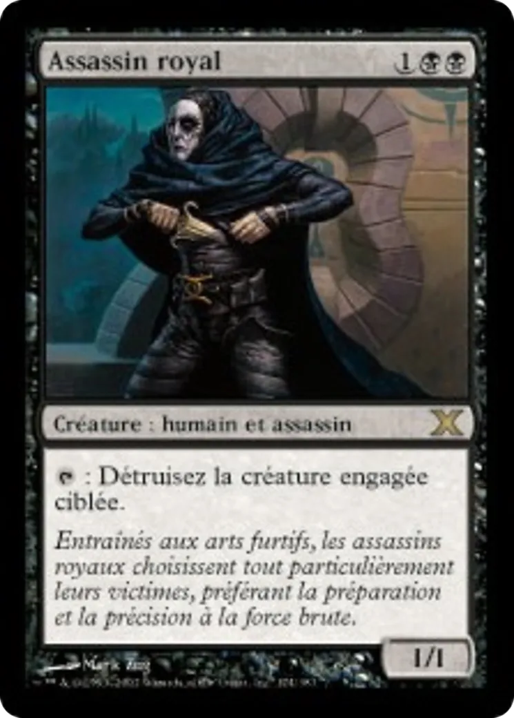 Assassin royal — Tenth Edition — Magic: The Gathering